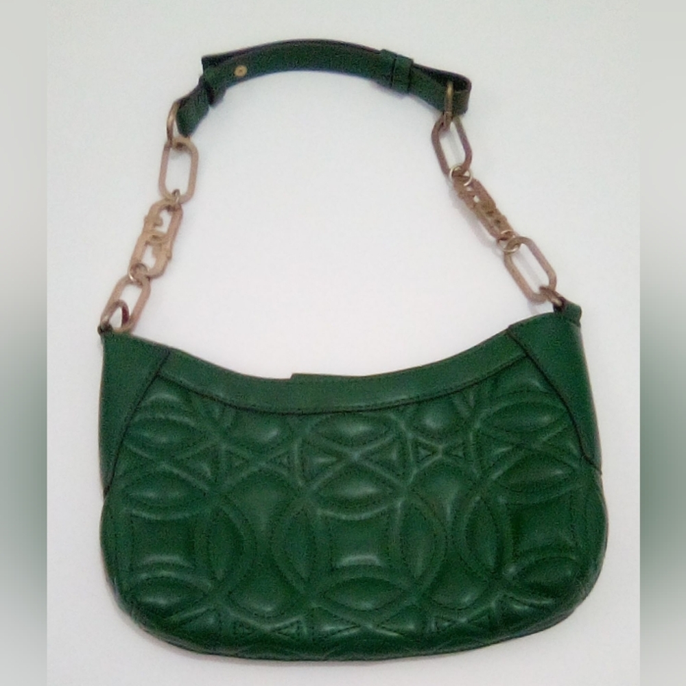 Time and Tru Bryant Quilted Women's Handbag Green